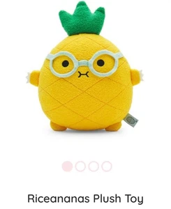 Noodoll Standard Plush Toys Riceananas Pineapple Plush Stuffed Animal NWT - Picture 1 of 6