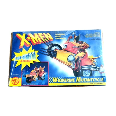 Figura de acción sellada X-Men Wolverine Mutantcycle Marvel Toy Biz 1994 nueva en caja RARA Foto 1 de 4