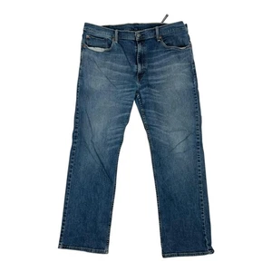 Levis 559 Jeans Mens 40x32 Blue Denim Relaxed Straight Leg Distressed Worn - Picture 1 of 9