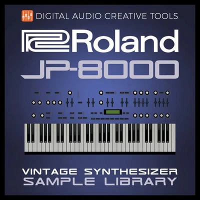 Roland JP-8000 Synthesizer Sample Library (3,000 Samples) - Instant Access - Image 1 of 3
