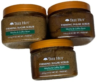 Tree Hut Mocha & Coffee Bean Firming Sugar Scrub with Caffeine 18oz DISCONTINUED - Image 1 of 4