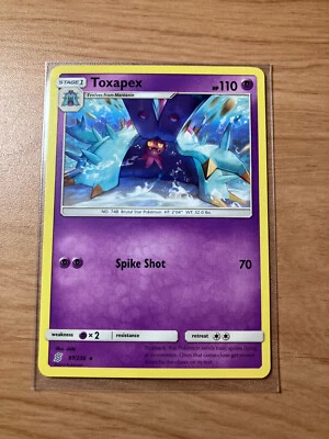 Toxapex 97/236 - SM Unified Minds - Regular Rare - Pokemon TCG 2019 - Image 1 of 3