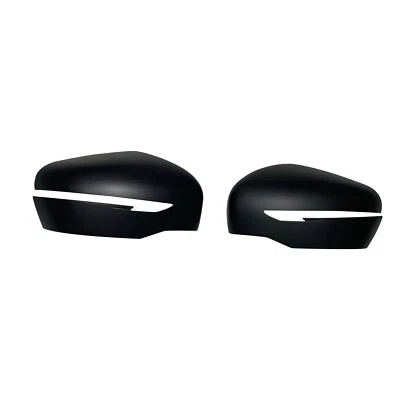 Matte Black Car Modification Side Mirror Covers For Nissan NP300 Frontier 15-23 Foto 1 de 4
