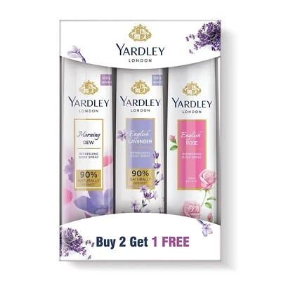 Tripack desodorante Yardley London para mujer 150 ml (compra 2 y obtén 1) Foto 1 de 4