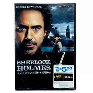 Sherlock Holmes: A Game of Shadows (2011) - DVD - Robert Downey Jr Mystery Movie - Imagen 1 de 4