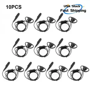 10PCS D-Style Earpiece Earphone for XPR3000 XPR3300e XPR3300 XPR3500 XPR3500e - Picture 1 of 4