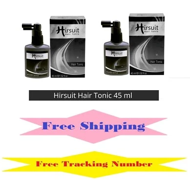 2 x Hirsuit Spray Tónico para el Cabello Tratamiento Anti Pérdida Capixilo Regeneración del Cabello 45 ml Foto 1 de 4