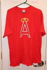 red Los Angeles Angels of Anaheim distressed t-shirt (NWOT) - adult XL - Picture 1 of 5