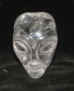 1,5 Zoll -- geschnitzter Quarz Alien - einige Regenbögen - Meditation - Heilung Lot 1572 - Bild 1 von 4