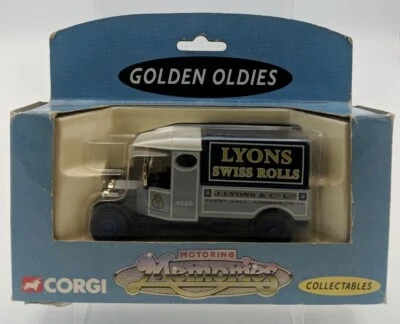 CORGI MOTORING MEMORIES CHEVROLET RIGID BACK LORRY - LYONS SWISS ROLLS UK exp ⭐⭐ - Image 1 of 4