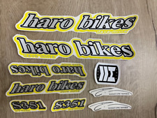 NOS Haro Bikes Dave Mirra Pro Model S351 Design Decals Stickers BMX Mid School