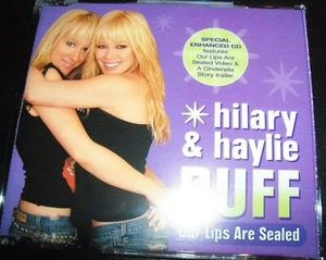 Hilary & Haylie Duff Our Lips Are Sealed Rare Australian Enhanced CD Single - Picture 1 of 1