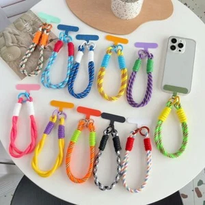 Keychain Phone Lanyard Nylon Phone Wrist Straps Phone Accessories - Photo 1 sur 22