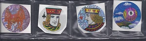 NEU 1994 COOL AUSSEHEND!!! VIER AUFKLEBER KONVOLUT ALLE VERSCHIEDEN #17 - Bild 1 von 1