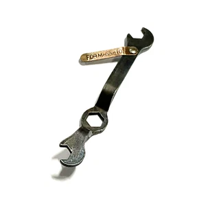Vintage 3.25” Magneto Wrench w/ Spark Plug Feeler Gauge - Picture 1 of 7