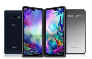 New Sealed-LG V50S ThinQ 5G LM-V510N 256GB + 8GB 4G 5G Unlocked SmartPhone - Afbeelding 1 van 22