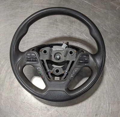 KIA FORTE OEM GRIS CONDUCTOR MANO IZQUIERDA IMITACIÓN CUERO VOLANTE 56118-A7000 4L Foto 1 de 4