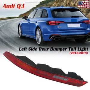 Left Rear Bumper Lower Tail Light Reverse Stop Lamp For AUDI Q3 SUV 2016-2018 - Picture 1 of 8