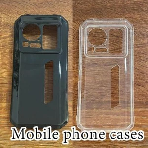 For Hotwav Hyper 7 Pro Plastic Phone Case Clear / Black Cover △μ ~√ U8Q6 - Zdjęcie 1 z 11