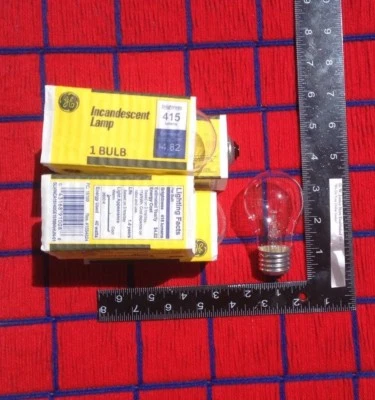 4 new GE APPLIANCE oven A15 Refrigerator 40w Lava Lamp 40 watt LIGHT BULB 40A15 - Image 1 of 4