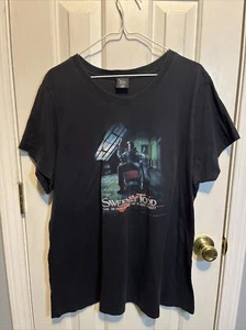 2008 Sweeney Todd Movie Promo T-Shirt Johnny Depp Demon Barber Fleet Men's XL - Picture 1 of 9
