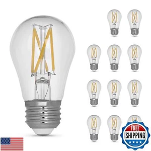 Feit Electric Enhance Filament A15 LED Bulbs, 8.3W (60W Equivalent), Dimmable - Picture 1 of 5