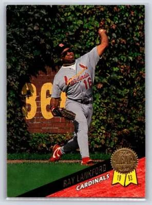 1993 Leaf #297 Ray Lankford - Image 1 of 2