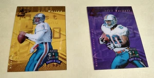 1997 Playoff First and Ten Acetate Miami Dolphins Dan Marino K153 Fred Barnett - Picture 1 of 2
