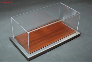 Atlantic Goodwood 1:24 Metal + Wood Combo Mahogany Display Case ATL 10163 - Picture 1 of 1
