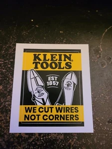 Klein Tools Tradesman Club Exclusive Giveaway Sticker January 2024 VERY RARE - Picture 1 of 2