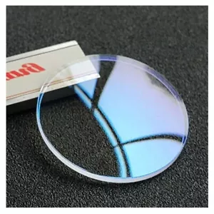 Flach Rund Dicke 1,5 mm Saphirglas BlueAR Beschichtung Uhrenkristall 30-38,5 mm - Bild 1 von 11