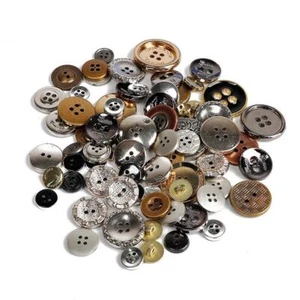 Mixed Size Round Resin Buttons Sewing Kids Clothings Bags Crafts Button 100pcs - Picture 1 of 29