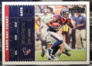 Andre Johnson 2022 Contenders GDTAJO Spiel Tageskarte NFL Houston Texans Fußball - Bild 1 von 2