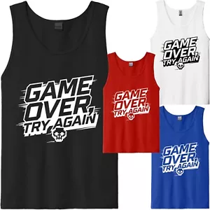 Funny Men's Gaming Lover's Sleeveless Tanktop New USA Birthday Unisex Gift S-3XL - Picture 1 of 8