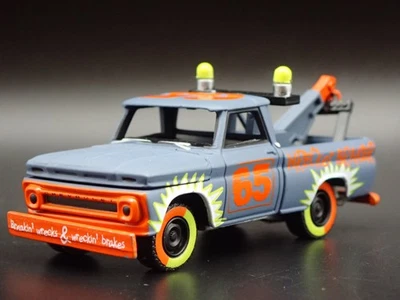 1965 65 Chevy Chevrolet Remorquage Camion Démolition Derby 1:64 Miniature Auto - Photo 1/4