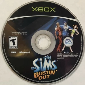Sims Bustin' Out (Microsoft Xbox) SOLO DISCO | NO TRACKING | M5461 - Foto 1 di 1