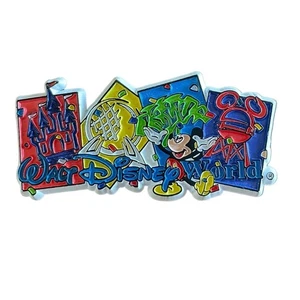 Walt Disney World Mickey Mouse Bunter Magnet - Bild 1 von 6