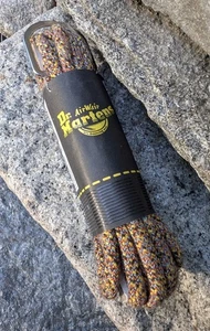 Dr Martens Round Marl Laces 55 Inch 140 cm Multicolor 8-10 Eyelet Boots Shoes - Picture 1 of 5