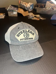 PITTSBURGH STEELERS '47 DENALI CLEAN UP HAT OIL MESH RARE SNAPBACK HAT CAP - Picture 1 of 6