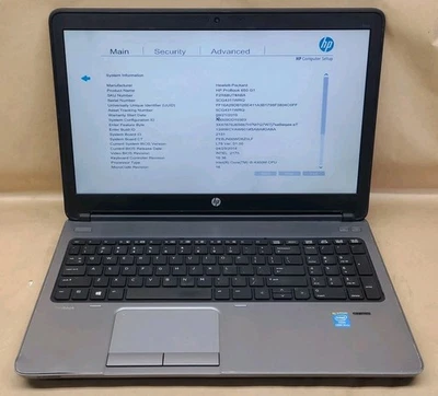 HP ProBook 650 G1, Intel Core i5-4300M @ 2.6GHz, 4GB RAM, NO SSD *READ* - Image 1 of 4