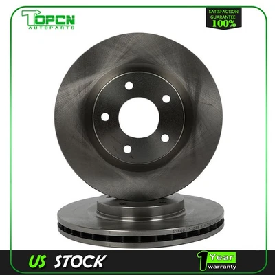 Front Brake Rotors For Chrysler 200 Dodge Caliber Jeep Compass Mitsubishi Lancer - Изображение 1 из 4