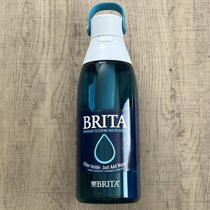 Brita Hard-Sided Plastic Premium Filtering Water Bottle, Sea Glass - 36 oz. - Picture 1 of 3