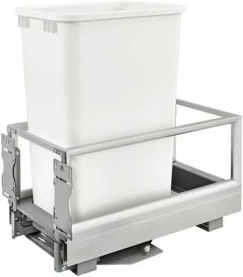 Rev-A-Shelf 5149-1550DM-1 contemporáneo 12-1/4" W aluminio individual - blanco Foto 1 de 4