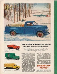 Zeitschriftenanzeige - 1949 - Studebaker Trucks - (#2) - Bild 1 von 1
