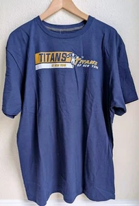 Selten! Vintage New York Titans NFL Shirt (XL) Navy Blue - Bild 1 von 4