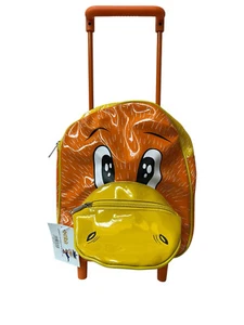 TROLLEY CON RUOTE ZAINETTO BAMBINO PAPERO SCUOLA TEMPO LIBERO 6 COLORI CM 46X24 - Imagen 1 de 13