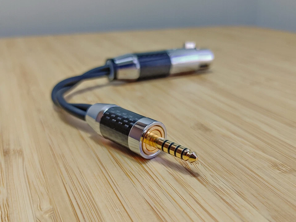 Adaptador de cable de audio equilibrado GSAudioCables 4,4 mm TRRS TRRS a 4 pines XLR hembra Foto 1 de 4