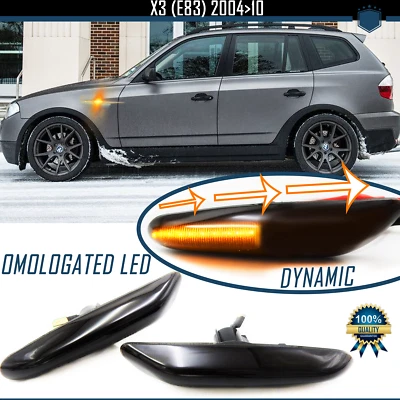 Frecce LED Dinamiche SEQUENZIALI per BMW X3 E83 100% CANBUS NO ERROR Plug & Play - Immagine 1 di 4