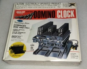 Vintage 1981 Arrow Industries Electric Domino Clock - NOS, Still Sealed! - Bild 1 von 8