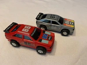 1982 Supertoys AUDI QUATTRO Rally Car Lot of 2 Rare 1980s Toy Car Friction 1/43 - Picture 1 of 6